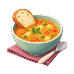 Lunch illustration